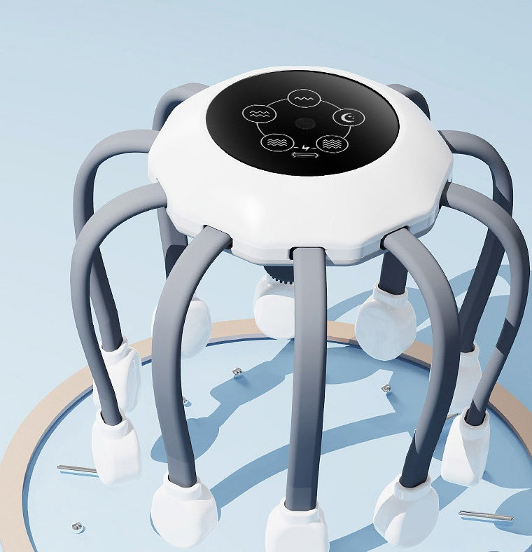 Smart Electric Head Massager Octopus - Essentia Bloom