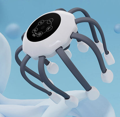 Smart Electric Head Massager Octopus - Essentia Bloom